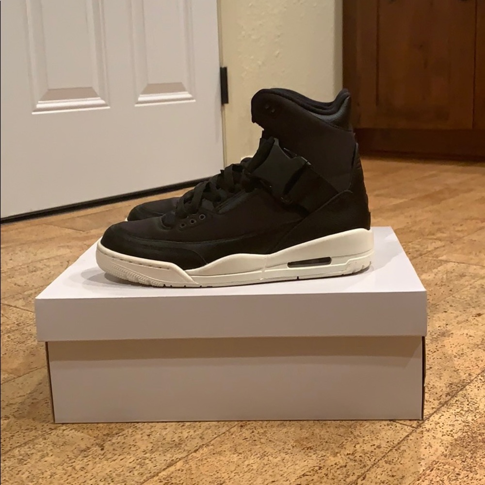 Black Woman air Jordan 3 retro high tops